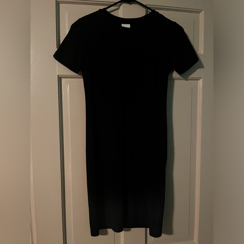 H and M Black T shirt dress, worn once.